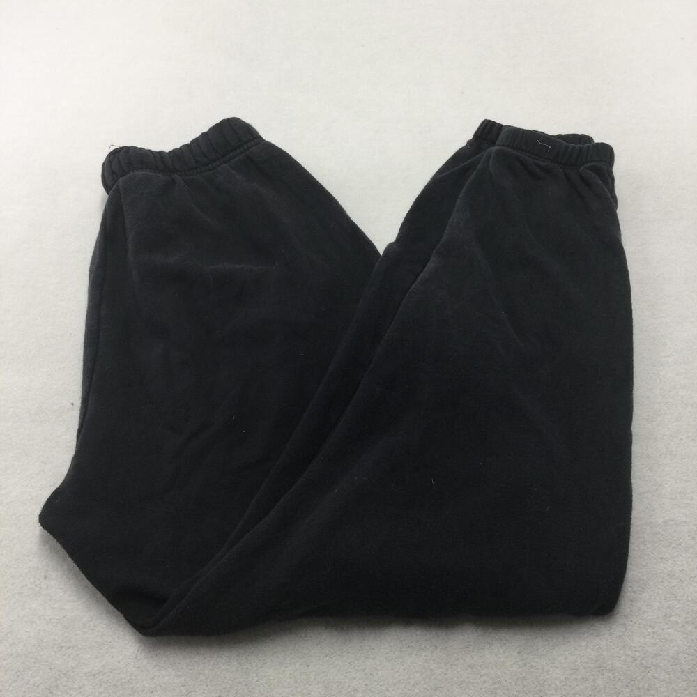 Nike Sweatpants Mens XS Black Fleece Cargo Joggers Elastic Waist Logo Pockets
